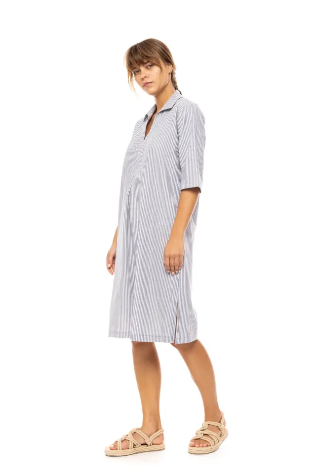 Beachwear Denim Stripe B639 Type Pink Label 3