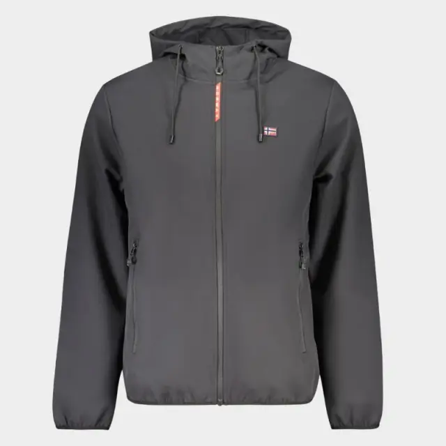 Norway Nautical School - Ανδρικό Μπουφάν Soft Shell 833921-BLACK Μαύρο - 3XL