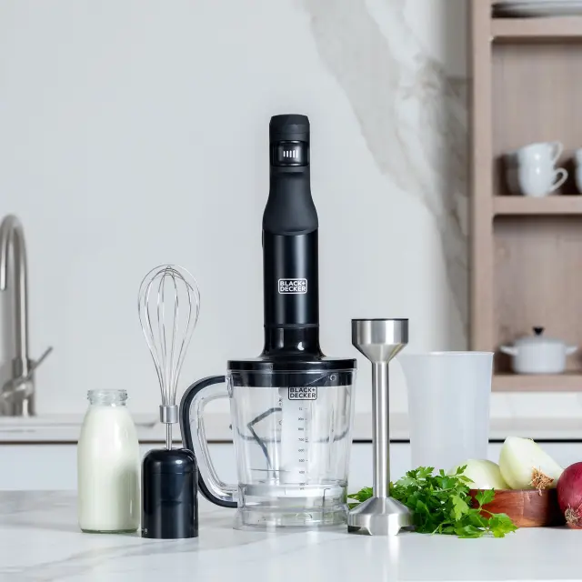 Black + Decker Ραβδομπλέντερ Χειρός BXHBA1501E 2