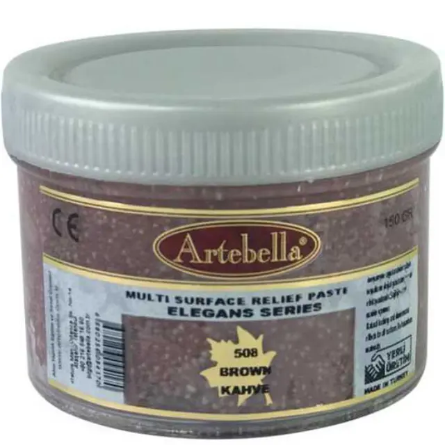 Artebella Πάστα Relief Elegance Series 508 Brown - 250gr