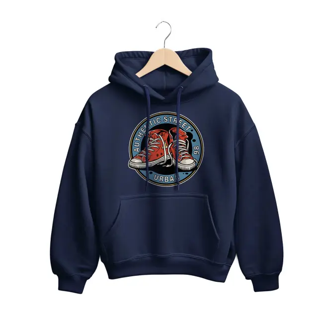 Φούτερ Noshame® Navy με τύπωμα - 3025094 - XXL