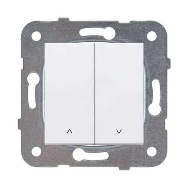Shutter control switch Karre white
