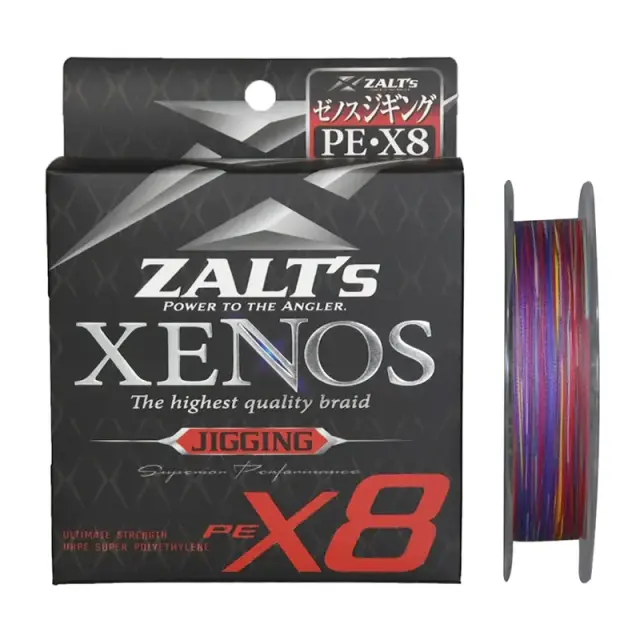 Νήμα Zalt’s Xenos X8 Jigging Multicolor 300m 0.171mm - PE#1