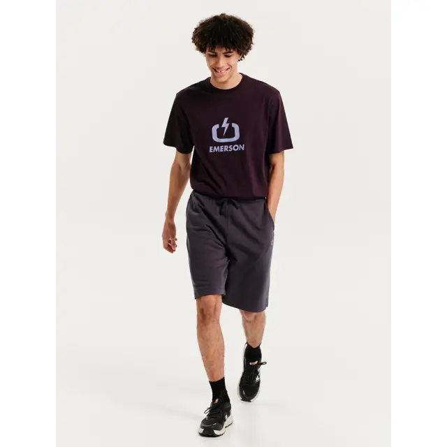 Emerson Men's Sweat Shorts (251.EM26.53-Dusty Blue) - Μπλέ 3