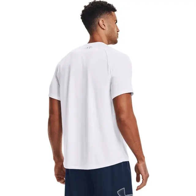 Under Armour Tech 2.0 SS T-Shirt (1326413-100) - Λευκό 3
