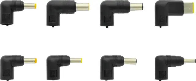 Lamtech Universal Notebook Adapter 90W 15V-20V με 10 Βύσματα για Dell, HP, Lenovo + Samsung – Universal Φορτιστής Laptop 3
