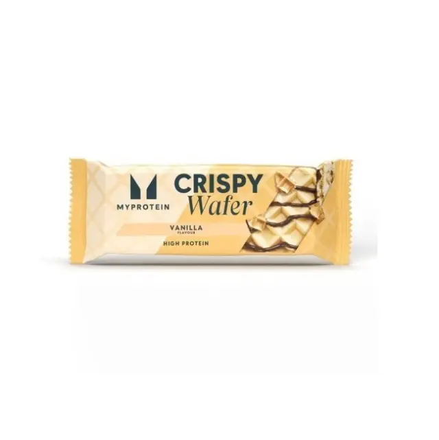 Myprotein Μπάρα Τραγανής Γκοφρέτας με 15 γρ. Πρωτεΐνης και Γεύση Βανίλιας 40 γρ.