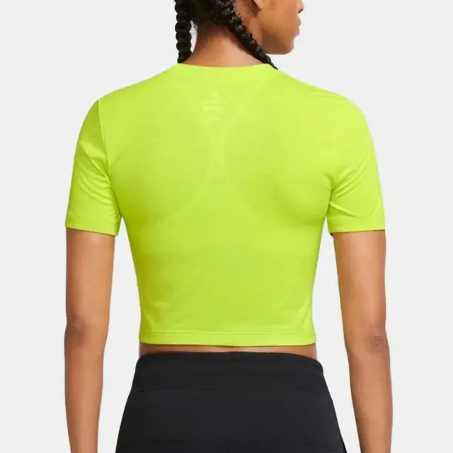 Nike Air Crop T-Shirt (DN5852-321) - Λαχανί 3