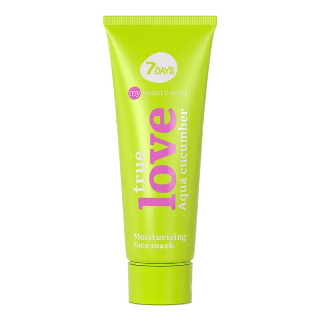 7DAYS True Love Aqua Cucumber Moisturizing Face Mask 80ml