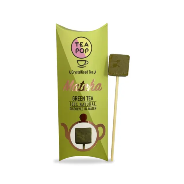Tea Pop Matcha Gourmet Tea On-a-Stick ΧΓ 5gr (Aνάλωση κατά προτίμηση πριν από 07/04/27)