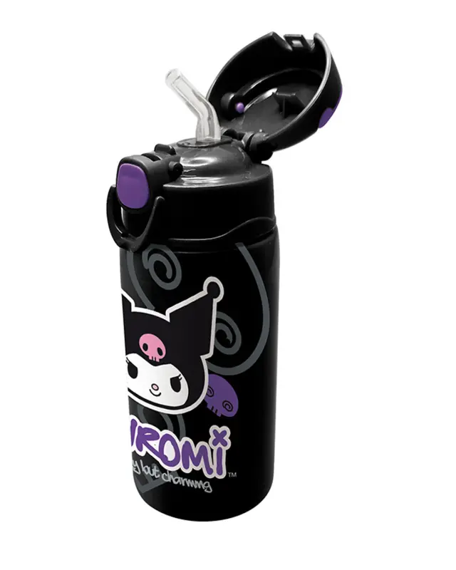 Παγούρι θερμός με καλαμάκι Kuromi Jolt 450ml 2