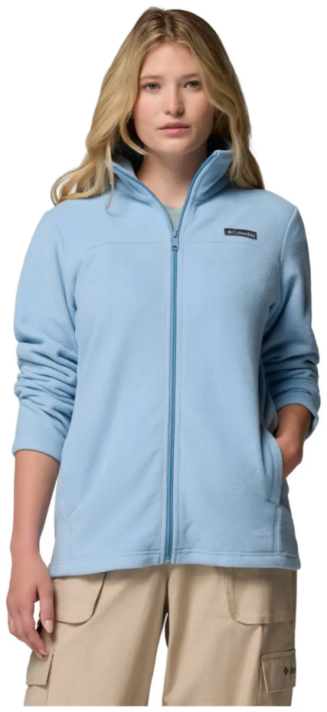 Columbia Castle Dale™ Γυναικεία Ζακέτα Fleece Ripple Blue - 2001591-431 - XS