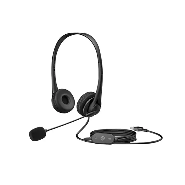 HP Wired USB G2 STHS Stereo Headset (428H5AA) (HP428H5AA) HP ACCESSORIES