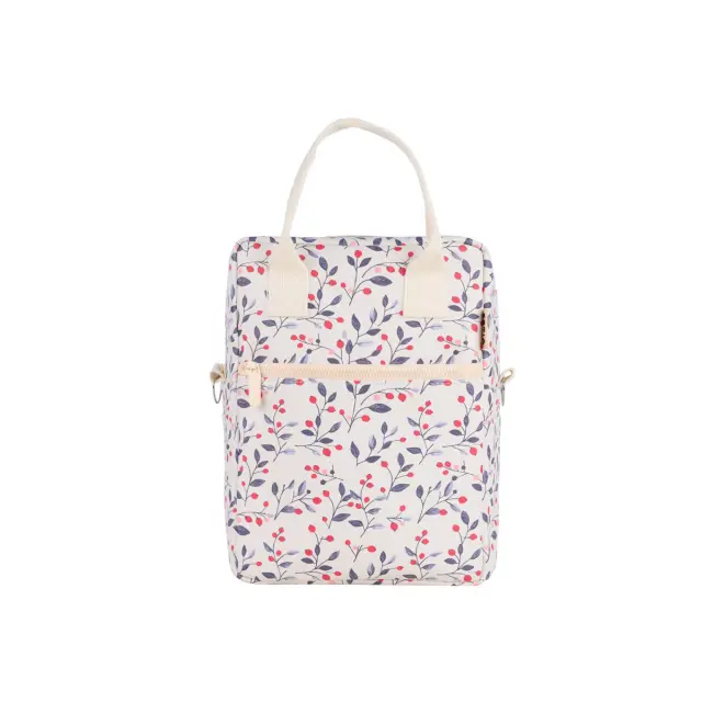 Estia Τσάντα Φαγητού Save The Aegean Ισοθερμική Bloom Beige 7lt
