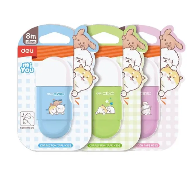 Deli Διορθωτική Ταινία 5mmx8m Miyou (1 Τεμάχιο)/ 231.908780 (Deli)
