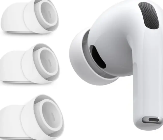 Tech-Protect® 3-Pack Ear Tips Σιλικόνης για Apple AirPods Pro 3- White