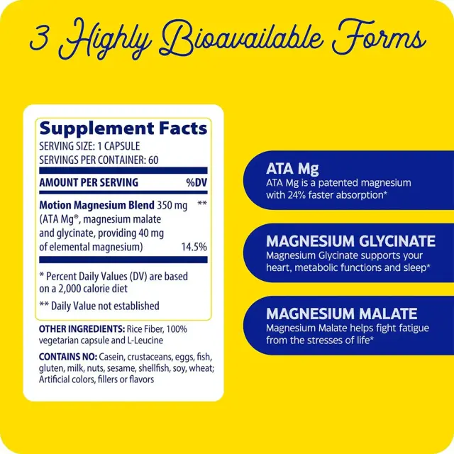 Enzymedica Magnesium Motion 2