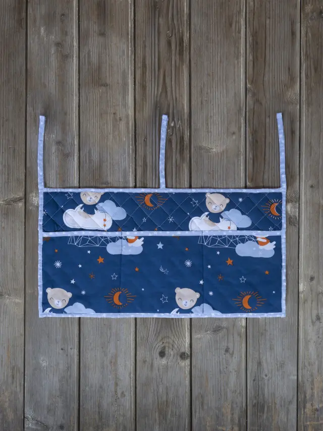 Βρεφική θήκη οργάνωσης Nighty Night Θήκη οργάνωσης 60x30 Μπλε 2