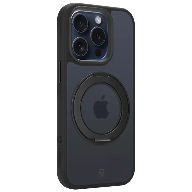 Tactical MagForce Hyperstand Cover for Apple iPhone 15 Pro Asphalt 2