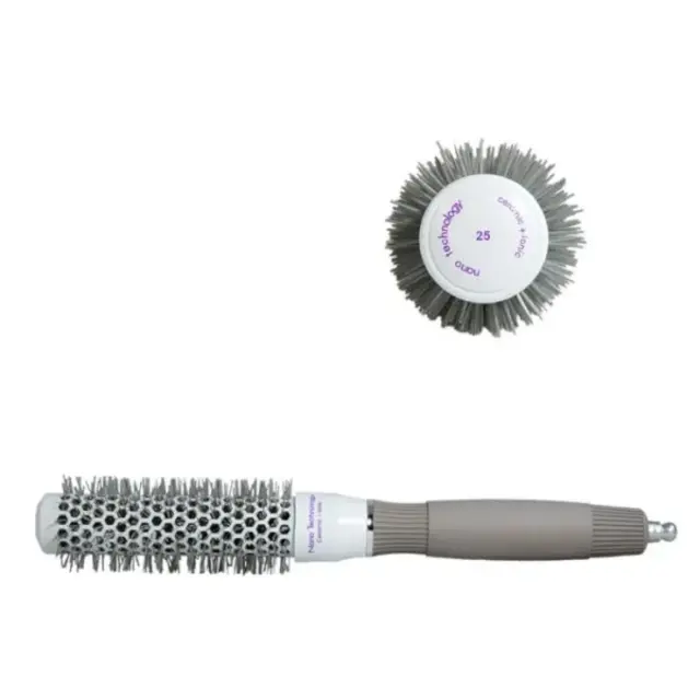 FFPROFESSIONAL Βούρτσα Μαλλιών Ισιώματος Ionic Nanotechnology 25mm