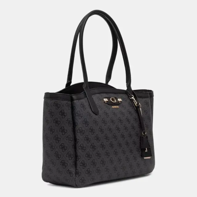 Guess - Γυναικεία Τσάντα Lindsey Tote HWSG9749230-CLO Μαύρο 2
