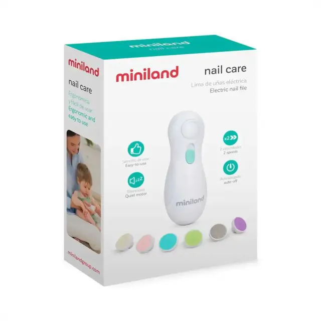 MINILAND BABY NAIL TRIMMER ΗΛΕΚΤΡΙΚΗ ΠΑΙΔΙΚΗ ΛΙΜΑ 2
