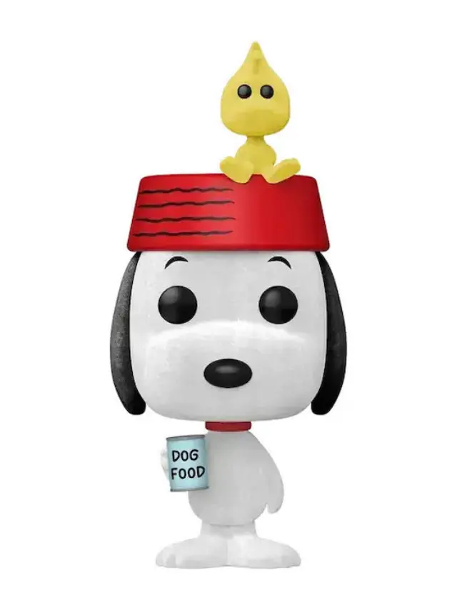 Φιγούρα Funko Pop! Animation: Peanuts - Snoopy with Woodstock (Flocked) (Special Edition) #2096 2