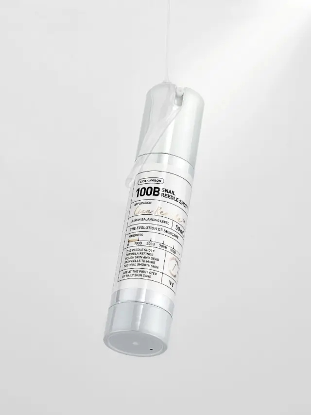 VT Cosmetics Snail Reedle Shot 100B Serum Ενισχυμένος Ορός Προσώπου για Ανάπλαση, 50ml 3