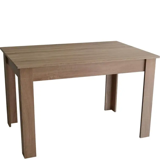 Τραπέζι Κουζίνας Μελαμίνη Χρώμα Οξιάς 120x80x75cm 765577