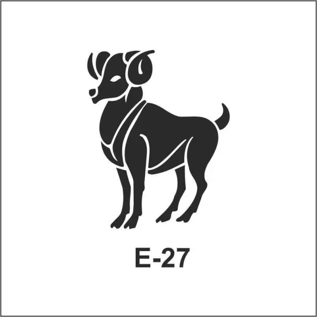 Artebella Στένσιλ 10x10cm E-27