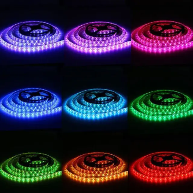 Rixme Αδιάβροχη Ταινία LED RGB Μήκους 5m με Τηλεχειριστήριο SMD5050 RZLS-Wi10M 56461039