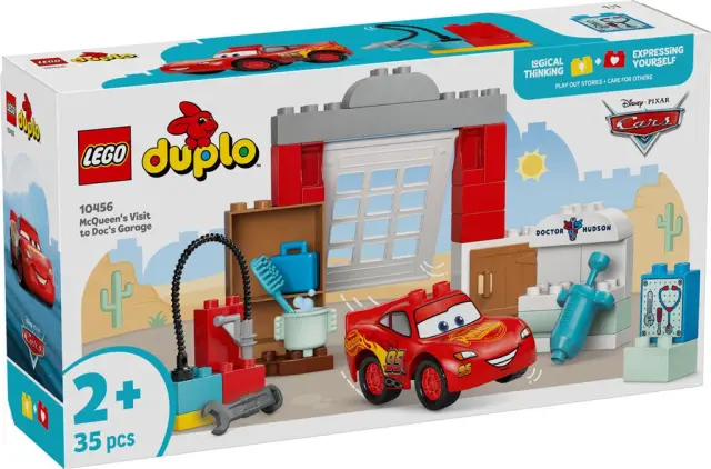 Lego Duplo Disney McQueen's Visit To Doc's Garage / 10456 (Lego)
