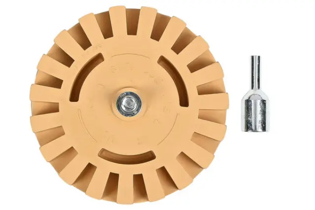 Rubber eraser wheel/ foil eraser 100 mm