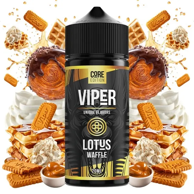 Lotus Waffle Core Edition 20ml (120ml) - Viper Flavorshots