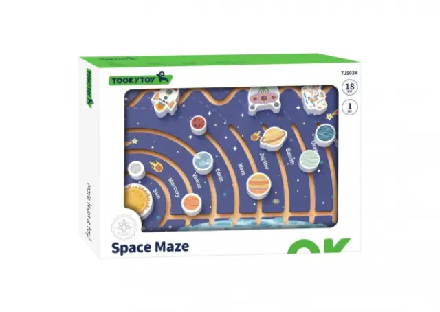 Tooky Toy Ξύλινο Παιχνίδι Διάστημα TJ503N