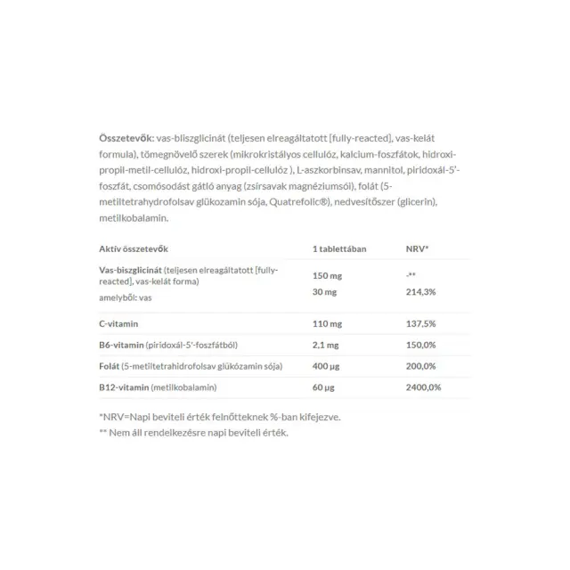 JutaVit Iron Bisglycinate 2