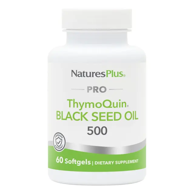 NaturesPlus PRO ThymoQuin® Black Seed Oil 500 MG Softgels