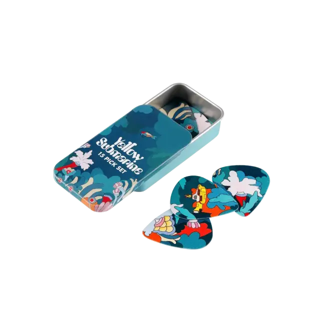 D'Addario 1CWH4-10B9 Beatles Yellow Submarine 55th Ann. Under the Sea Πένες Medium (Συσκευασία 15 τμχ)