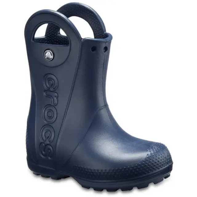 Παιδικές Γαλότσες Crocs Handle It Dark Blue ΜΠΛΕ 2