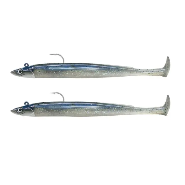 Σιλικονούχο Χέλι Fiiish Crazy Paddle Tail No3 Combo CPT6010 Double Combo Shore - 10gr Electric Blue