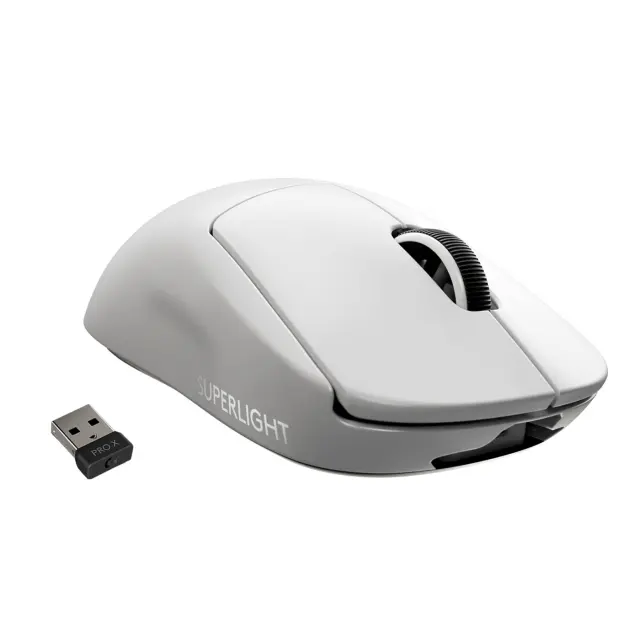 Logitech Pro X Superlight Ασύρματο Gaming Ποντίκι 25600 DPI Λευκό