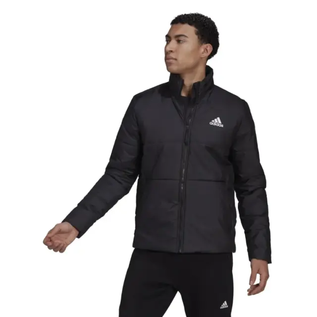 Adidas Sportswear BSC 3-Stripes Insulated Χειμωνιάτικο Μπουφάν Αδιάβροχο HG8758 - XL