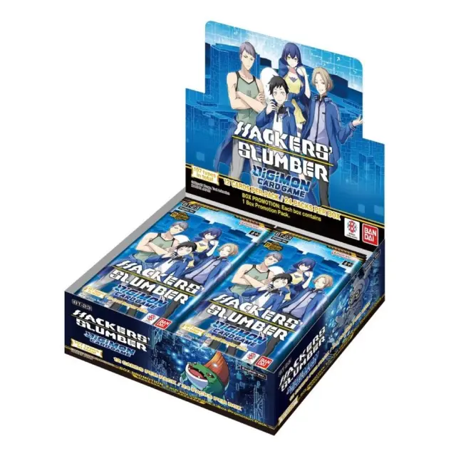Digimon Card Game BT-23 Hackers’ Slumber Booster Box (24 Boosters) – EN