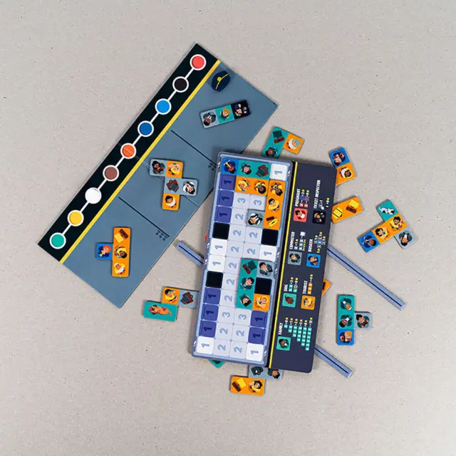 Επιτραπέζιο με κάρτες Subway Squeeze BT-18 - Professor Puzzle 3