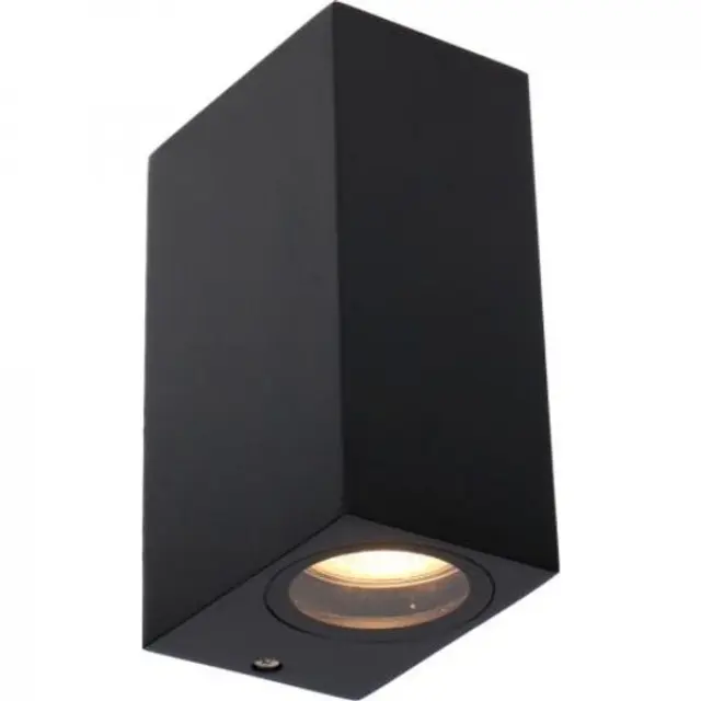 Outdoor Light without Light Source - wall light San Francisco - 2xGU10 IP44 - Black