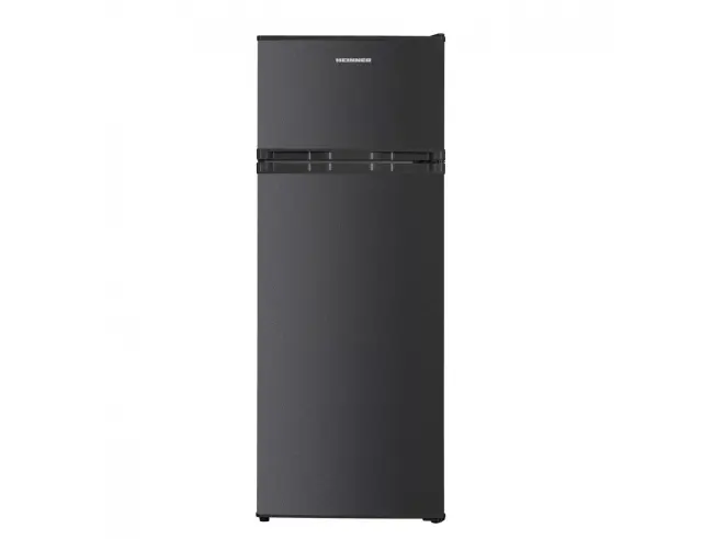 Ψυγείο Δίπορτο Heinner HF-H2206DGE++ με Συνολική Χωρητικότητα 206L, Ενεργειακή Κλάση E και Ύψος 143cm - Anthracite HF-H2206DGE++