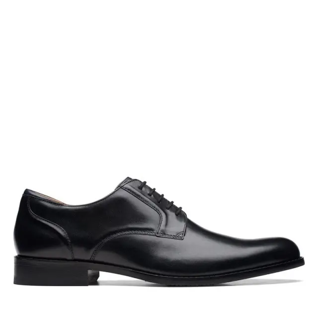 Clarks Craft Arlo Lace Black Black Leather - 42.5 2