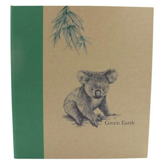 ΑΛΜΠΟΥΜ PANODIA GREENEARTH KOALA για 200 φωτογραφιες 10Χ15 (μήκος 25,5cm πλάτος 23,5cm ύψος 5,5cm)