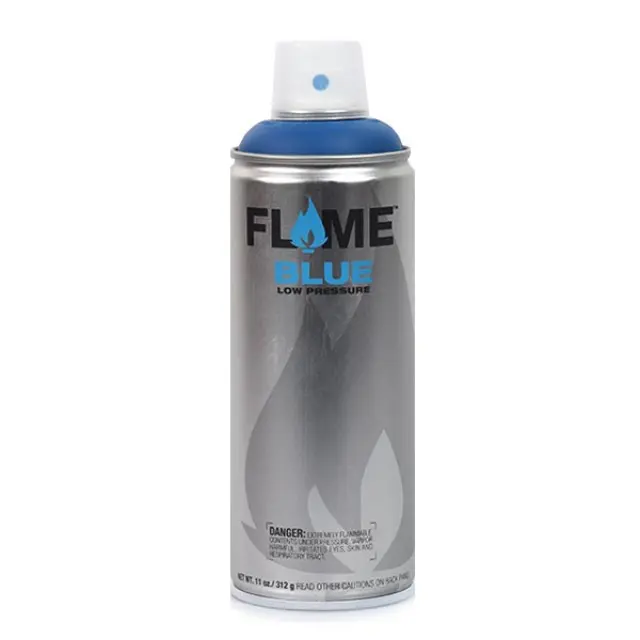 Flame Blue Spray Paint 400ml FB-520 Cream Blue Dark