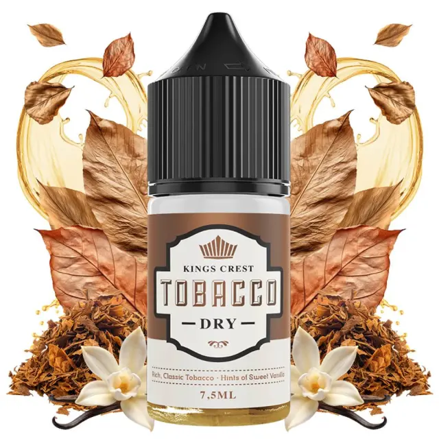 Tobacco Dry 7.5ml (30ml) - Kings Crest Flavorshots